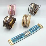Bigiotterie Bracciali Quattro stagioni Made in Cina Quotidiano Vari Colori — foto 1