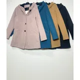 Cappotto con Cappuccio e Bottoni — foto 1