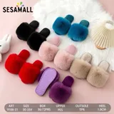 Pantofole Bambini Autunno/Inverno Made in Cina Tempo libero Piatto Tonda Pelle sintetica alta qualità — foto 1