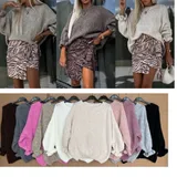 Maglierie&Felpe(D) Genere Felpa Pullover Donna Autunno/Inverno Made in Cina Quotidiano Vari Colori Standard Monocromo — foto 1