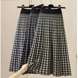Gonne Genere Gonna  Donna Autunno/Inverno Made in Cina Quotidiano Colore Unico Standard Monocromo Viscosa — foto 1