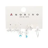 Orecchini a Fiocco Set da 6pz, Lunghezza 2cm, Quattro stagioni Quotidiano Vari Colori — foto 1