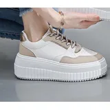 Sneakers basse Donna Autunno/Inverno Made in Cina Tempo libero Vari Colori Plateau Anteriore Tonda — foto 1