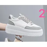 Sneakers basse Donna Autunno/Inverno Made in Cina Tempo libero Vari Colori Plateau Anteriore Tonda — foto 4