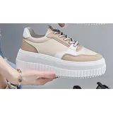 Sneakers basse Donna Autunno/Inverno Made in Cina Tempo libero Vari Colori Plateau Anteriore Tonda — foto 5