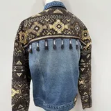GIACCA DI JEANS CON DETTAGLI — foto 5