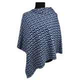 Bambina Poncho Donna Autunno/Inverno Made in Italia Quotidiano Vari Colori Standard In Stoffa — foto 1