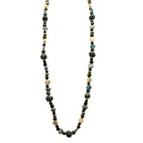 Collana Lunga di Perline in Cristalli e Pietre 100cm, Autunno/Inverno Made in Cina Quotidiano Da festa Vari Colori Natale — foto 3
