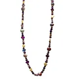 Collana Lunga di Perline in Cristalli e Pietre 100cm, Autunno/Inverno Made in Cina Quotidiano Da festa Vari Colori Natale — foto 2