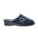 Pantofole Donna Autunno/Inverno Made in Italia Quotidiano Zeppe Tonda — foto 5