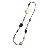 Collana Lunga di Perline a Forma Geometrica in Cristalli e Pietre 96cm, Autunno/Inverno Made in Cina Quotidiano Da festa Vari Colori Natale — foto 1
