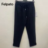 Pantaloni(D) Genere Pantaloni Donna Autunno/Inverno Made in Italia Tempo libero Vari Colori Standard Monocromo elastico — foto 1