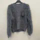 Maglierie&Felpe(D) Genere Felpa Pullover Donna Autunno/Inverno Made in Italia Quotidiano Colore Unico Standard — foto 4