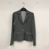 Giacca Blazer Giacca Donna Autunno Made in Italia Quotidiano Colore Unico Standard — foto 5