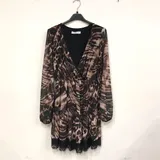 Abito Donna Autunno Made in Italia Tempo libero Colori Casuale Standard — foto 3