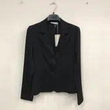 Giacca Blazer Giacca Donna Primavera Made in Italia Quotidiano Colore Unico Standard — foto 3