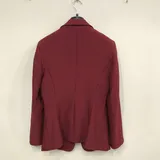 Giacca Blazer Giacca Donna Autunno Made in Italia Quotidiano Colore Unico Standard integrale — foto 11