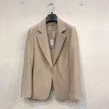 Giacca Blazer Giacca Donna Autunno Made in Italia Quotidiano Colore Unico Standard integrale — foto 12