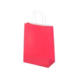 10pz Buste regalo di Carta con Manici Standard 22x27x11cm Vari Colori — foto 5