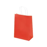 10pz Buste regalo di Carta con Manici Standard 22x27x11cm Vari Colori — foto 4