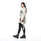 Cardigan Donna Autunno/Inverno Made in Italia Tempo libero Vari Colori Oversize Aperta — foto 4