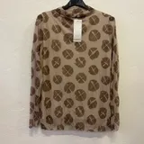 Maglierie&Felpe(D) Genere Felpa Pullover Donna Autunno/Inverno Made in Italia Quotidiano Colore Unico Standard Stampata — foto 4