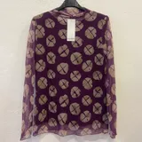 Maglierie&Felpe(D) Genere Felpa Pullover Donna Autunno/Inverno Made in Italia Quotidiano Colore Unico Standard Stampata — foto 5