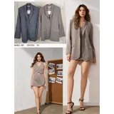 Giacche(D) Genere Giacca Blazer Giacca Donna Autunno/Inverno Made in Cina Tempo libero Vari Colori Standard Multicolore — foto 1