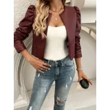 Giacca di Pelle Giacca Donna Quattro stagioni Made in Italia Tempo libero Vari Colori Standard — foto 3