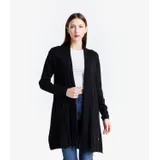 Cardigan Cardigan Donna Autunno/Inverno Made in Italia Quotidiano Colore Unico Standard — foto 1
