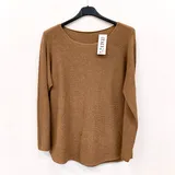 Pullover Pullover Donna Autunno/Inverno Made in Italia Quotidiano Colore Unico Standard — foto 5