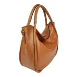 Borsa Spalla Donna Autunno/Inverno Made in Italia Quotidiano Vari Colori Cerniera lampo — foto 8