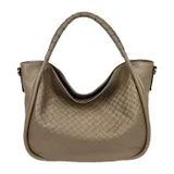 Borsa Spalla Donna Autunno/Inverno Made in Italia Quotidiano Vari Colori Cerniera lampo — foto 3