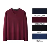 Pullover Uomo Uomo Autunno/Inverno Made in Cina Quotidiano Vari Colori Standard Senza Chiusura — foto 1