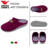 Pantofole Donna Autunno/Inverno Made in Italia Quotidiano Piatto Tonda — foto 3