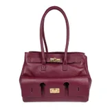 Borsa Spalla Donna Autunno/Inverno Made in Italia Quotidiano Vari Colori Cerniera lampo — foto 1