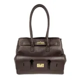 Borsa Spalla Donna Autunno/Inverno Made in Italia Quotidiano Vari Colori Cerniera lampo — foto 4