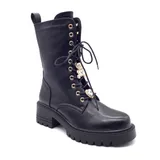 Stivaletti Classici Donna Autunno/Inverno Made in Cina Quotidiano Piatto Tonda — foto 1
