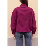 Giacca Leggere Giacca Donna Autunno/Inverno Made in Italia Quotidiano Oversize — foto 5
