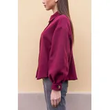 Giacca Leggere Giacca Donna Autunno/Inverno Made in Italia Quotidiano Oversize — foto 4