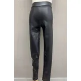 LEGGINGS IN FINTA PELLE — foto 1