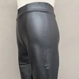 LEGGINGS IN FINTA PELLE — foto 5