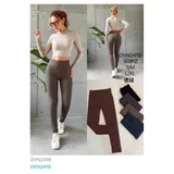 Pantaloni(D) Genere Pantaloni Chino Donna Autunno/Inverno Made in Cina Quotidiano Colore Unico Standard Velluto — foto 1