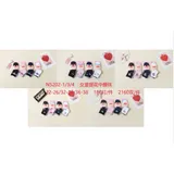 Bambina Calze Calza Donna Quattro stagioni Made in Cina Tempo libero Colori Casuale Standard Natale — foto 1