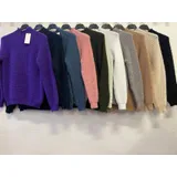 Maglierie&Felpe(D) Genere Felpa Pullover Donna Autunno/Inverno Made in Italia Quotidiano Vari Colori Standard Monocromo — foto 1