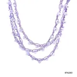 Collana Lunga all'Uncinetto con Cristalli, Lunghezza 2m Diametro Cristallo 6mm — foto 4