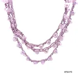 Collana Lunga all'Uncinetto con Cristalli, Lunghezza 2m Diametro Cristallo 6mm — foto 5