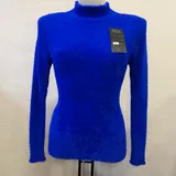 Maglierie&Felpe(D) Genere Felpa Pullover Donna Inverno Made in Cina Quotidiano Colore Unico Standard Monocromo — foto 4