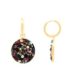 Orecchini Tondo Brillante, Dimensione 3.2x1.7cm Diametro Cerchio 14mm — foto 3