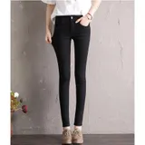Jeans Skinny Donna Primavera/Estate Made in Cina Tempo libero Colore Unico Standard Cerniera lampo — foto 3